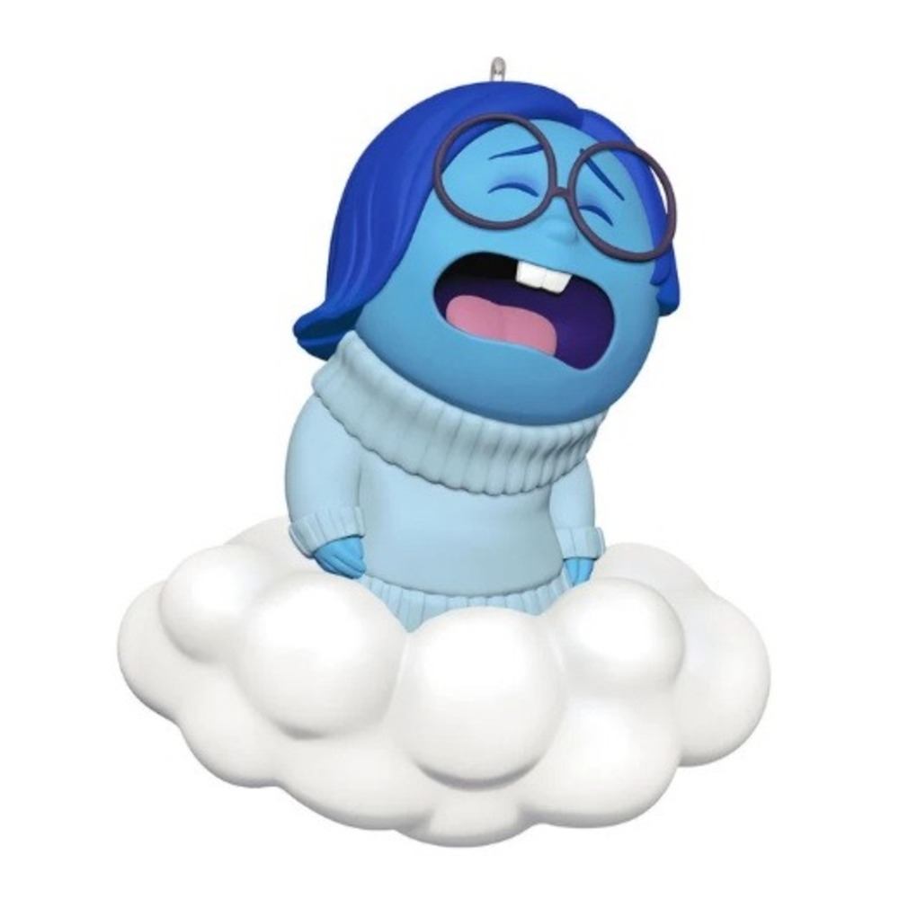 Hallmark Disney Pixar Inside Out 10th Anniversary Sadness Cloud Ornament 3.5in